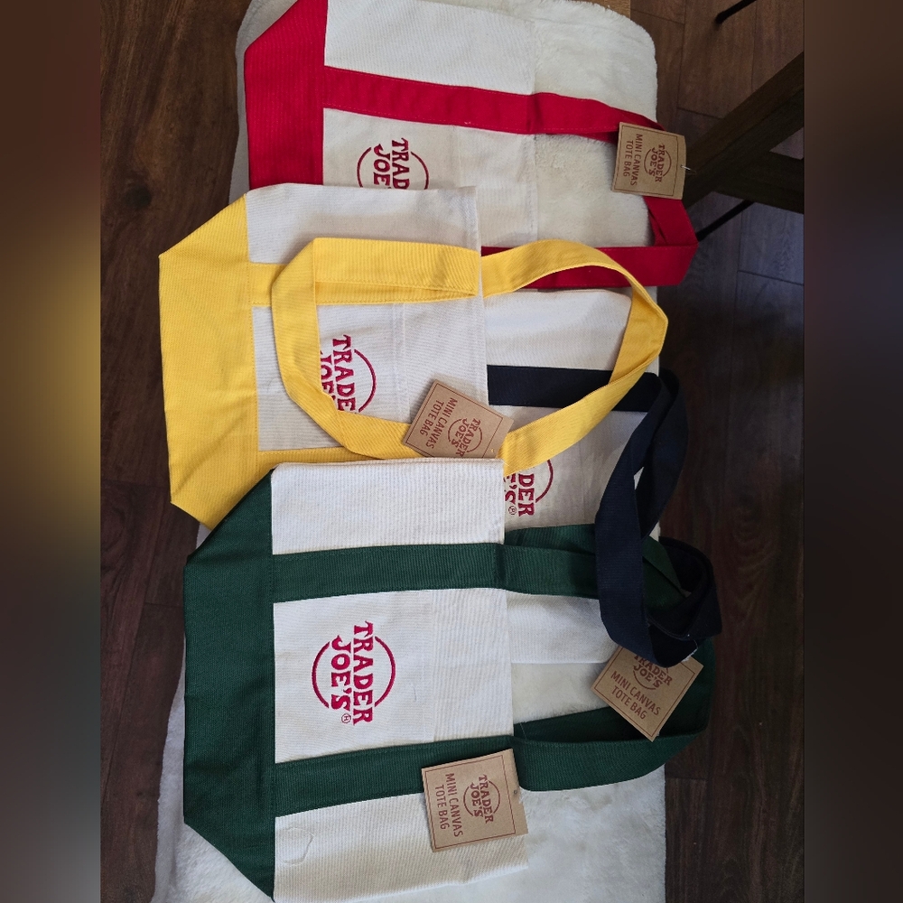 Trader Joes Mini totes